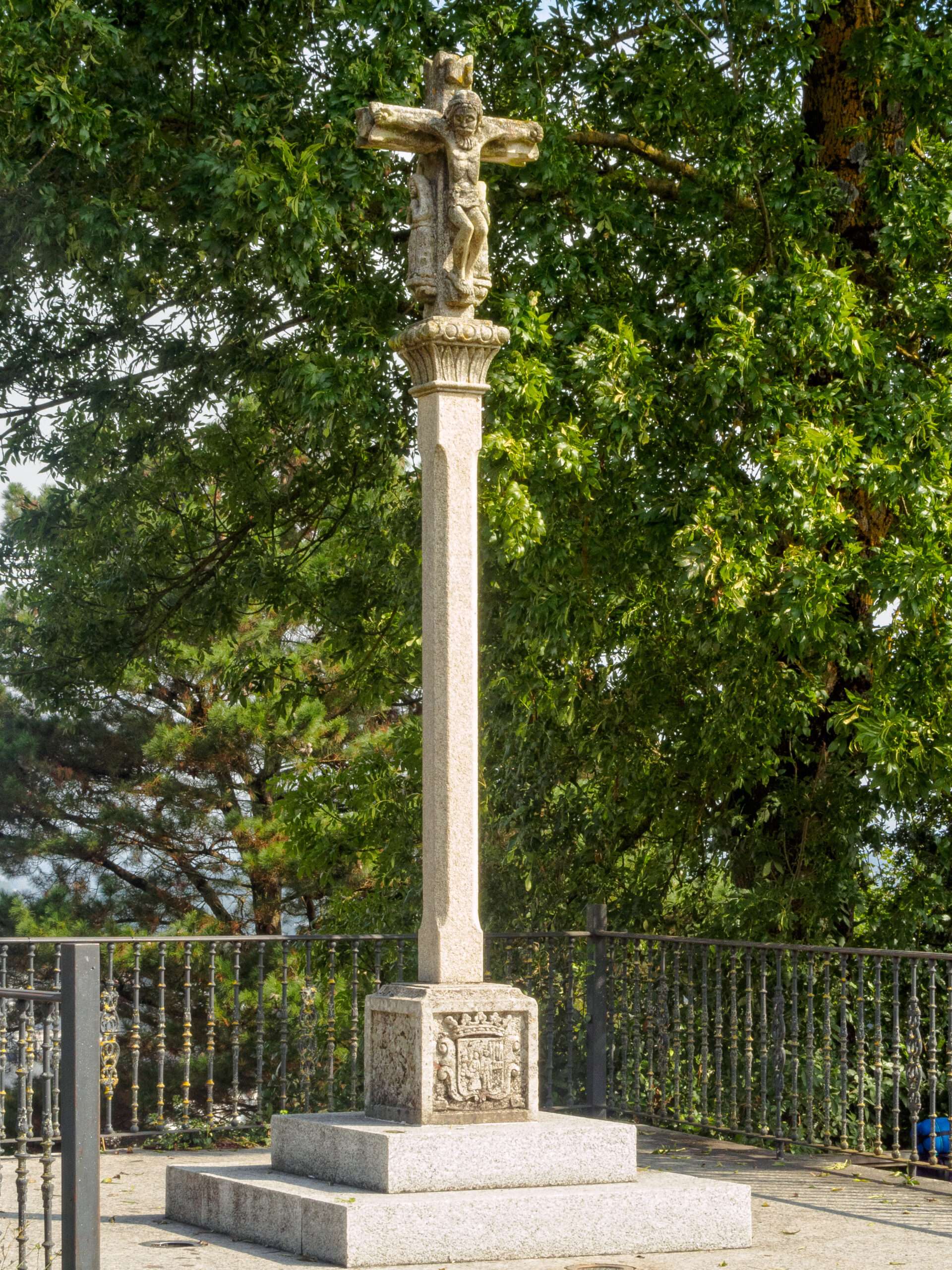Stone cross - Sarria